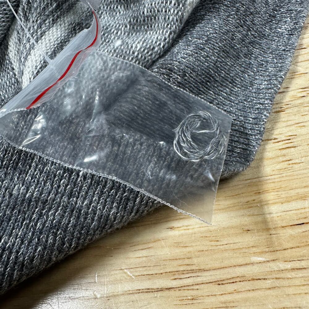 Peter Millar NWOT Keys Striped Linen and Merino Wool Blend Sweater Gray Size M - Picture 5 of 8